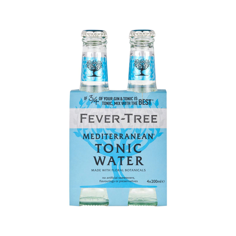 Fever-Tree Mediterranean Tonic 4x200ml