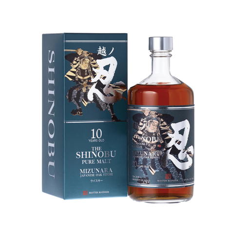 The Shinobu 10 Year Old Mizunara Oak Japanese Whisky 700ml