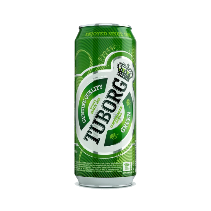 Tuborg Green Can 330ml The Loose Dozen Fine Wine Spirits