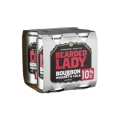 Bearded Lady Cola 10% 375ml 4pack