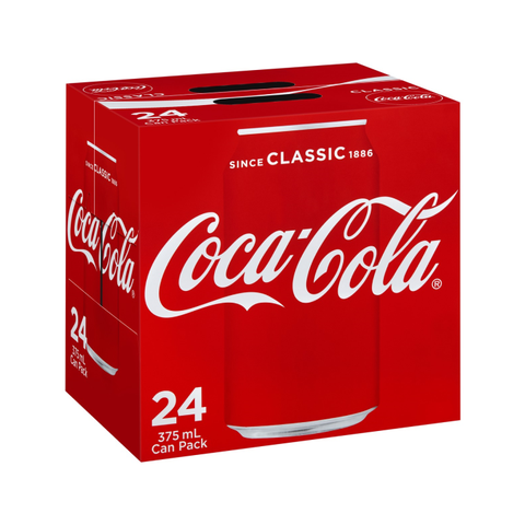 Coca Cola 24pack 375ml Cans