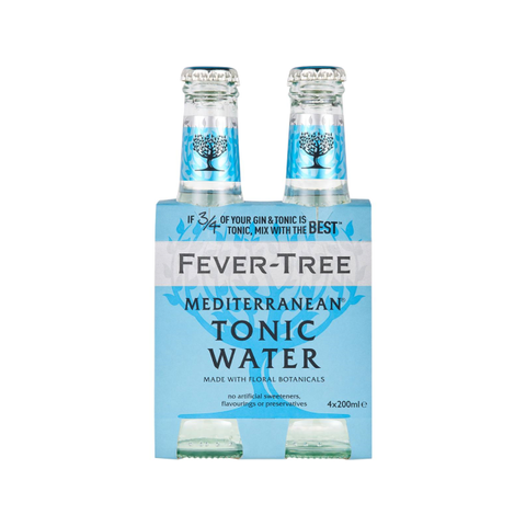 Fever-Tree Mediterranean Tonic 4x200ml