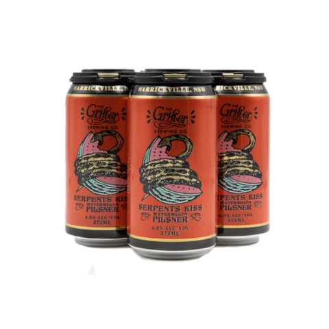 Grifter Watermelon Pilsner 375ml