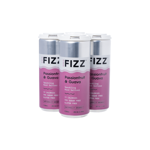Hard Fizz Passionfruit & Guava 330ml 4 pack