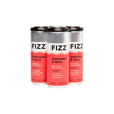 Hard Fizz Watermelon & Berry 330ml 4 pack
