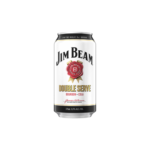 Jim Beam Cola White Double Serve 375ml