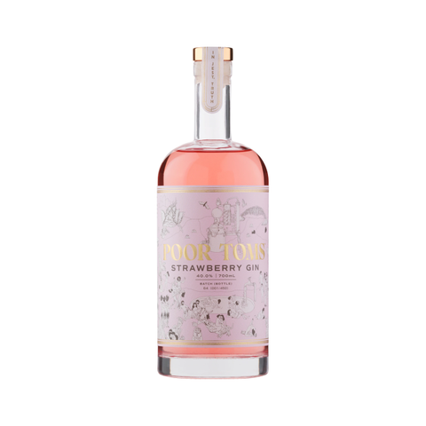 Poor Toms Strawberry Gin 700ml