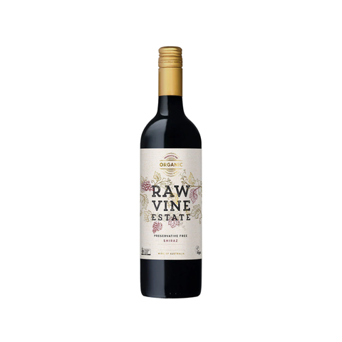 Rawvine Organic Shiraz 750ml