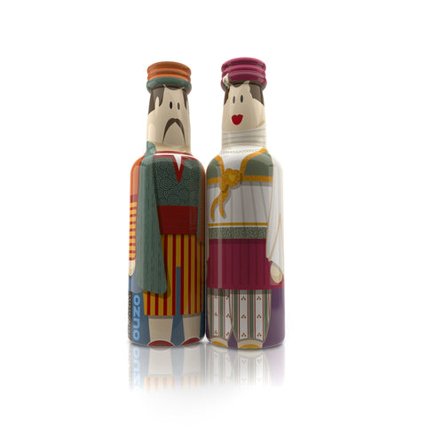 Go Greek Santorini Couple Ouzo (2x50ml)