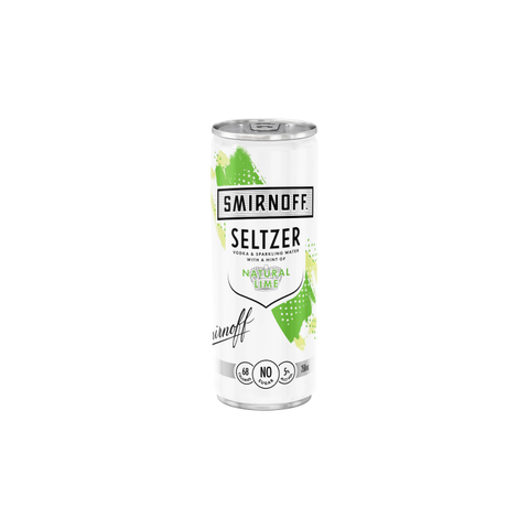 Smirnoff Seltzer Natural Lime 250ml