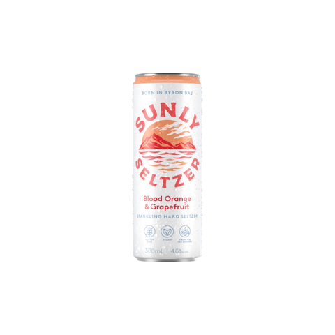 Sunly Seltzer Blood Orange & Grapefruit 300ml
