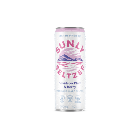 Sunly Seltzer Davidson Plum & Berry 300ml