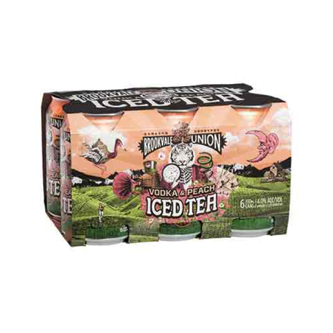 Brookvale Union Peach Iced Tea Vodka 330ml
