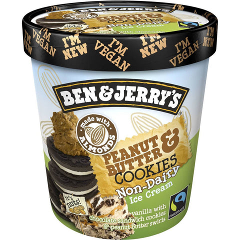 Ben & Jerry’s Dairy Free Peanut Butter & Cookies